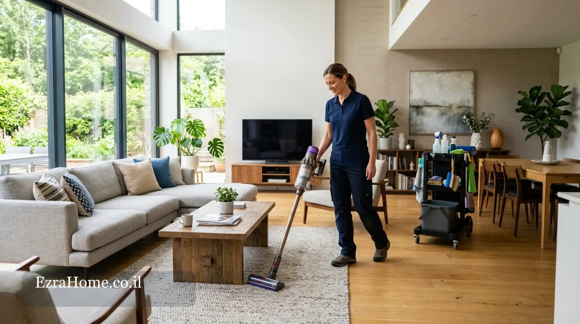 כמה עולה מנקה לבית? מחירון שירותי ניקיון 2026 | EzraHome